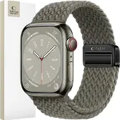 Tech-Protect Nylonmag Apple Watch 4/5/6/7/8/9/Se/Ultra 1/2 (42/44/45/49mm) Gris olive