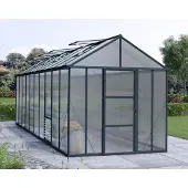 Palram Serre de jardin 14.28m² gris anthracite - - 702210 - glory