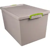 Really Useful Box Boîte de rangement 83-NST-RDG 83l emboîtable grise