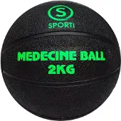Sporti France 2kg Inflatable Medicine Ball Noir 2 kg