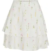 Vila Jupe 'VIGiti' jaune / vert clair / rose / blanc