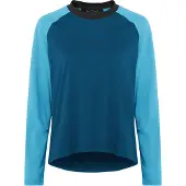 Vaude Bike Loamer Ls Long Sleeve T-shirt Bleu 36 / Regular Femme