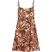 O'Neill Rilee Sleeveless Short Dress Marron S Femme