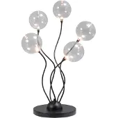 Masterlight Lampe de table LED Gio 5 lumières noir