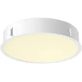 SLV Plafonnier encastré Medo 40 blanc Ø 40cm avec cadre