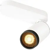 SLV Spot monté en surface Grip! L blanc avec anneau noir