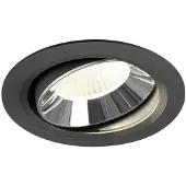 SLV Spot encastré Numinos Move XL noir/chrome 4000K - 40 deg