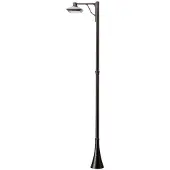 Franssen Lampe de jardin LED City Highlight LED 300cm gris graphite