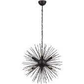 Searchlight Lampe suspendue noire Sputnik Ø 56 cm