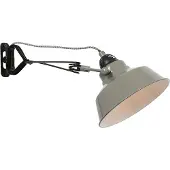 Steinhauer - applique murale - Nove - vert - métal - Ø 18cm - E27 - 1320G