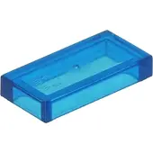 LEGO 250 pièces de carreaux 1x2, bleu