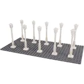LEGO Lampadaires Lanterneau blanc - 11062 NOUVEAU ! Quantité 25x