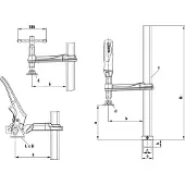 Bessey Pince Pour établis Et Tables De Soudage Tw28-30-12k