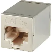 Lindy RJ45 STP Doppelkupplung Cat. 5e Metallgehäuse