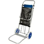 Aktive Chair Mover Trolley Beach 52x37x105 Cm Bleu,Gris