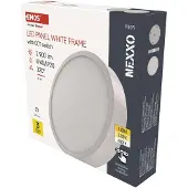 Emos Luminaire à LED NEXXO blanc, 22,5 cm, 21 W, blanc chaud/neutre, ZM5143