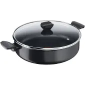 Tefal B5677253, Poêle + casserole, Noir