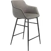 ANGEL CERDA SL Angel Cerdá Tabouret en tissu gris 4089