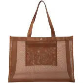 Replay sac à épaule Tote Bag Roasted Pecan brun