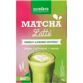 Purasana Sans gluten | Latte Instantané Matcha & Moringa - 6 x 10g