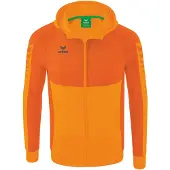 Erima Six Wings Veste d'entraînement avec capuche Nouveau Orange/orange - XL