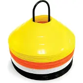 SKLZ Jeu de 20 chapeaux d'agilité Multicolore 2 pouces Multicolore 2 pouces