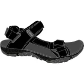 KILPI Piero Sandals Noir EU 44