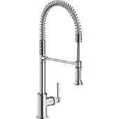 Axor Robinet de cuisine monocommande AXOR Montreux, semi-professionnel, modèle 210, finition chrome