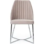 AEA Beiger Esszimmerstuhl Designer Küchenstuhl Lehnstuhl Moderne Stühle