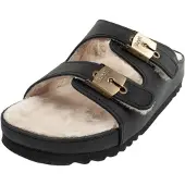 Scholl - Pantoufles « Kim » pour femmes PP8321 (38 EU) (beige/noir)