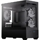 Aerocool ADVANCED TECHNOLOGIES P300D G-BK-v1 : Boîtier Mini-tour ATX, couleur noire - Format Midi/Mini-tour - Format Midi/Mini-tour