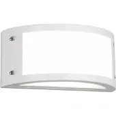 RL LIVE YOUR LIGHT Applique murale extérieure LED semi-circulaire Blanc Éclairage d'abri de voiture Lampes de jardin avec électricité