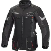 Büse Lago Pro, veste textile femme ,Noir/Gris ,44