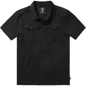 Brandit Polo homme Jersey Poloshirt Jon halfsleeve black - XXL