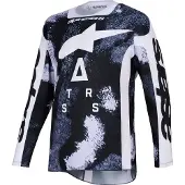 Alpinestars Maillot RACER LAHND, (degrés de gris/camouflage, taille M)