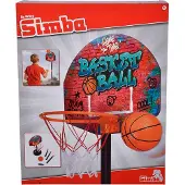 Simba Set de basket-ball avec support