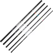 Dam Tact-x Tele Pole Rod Argenté 5.00 m