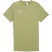 Puma T-Shirt fonctionnel olive / blanc