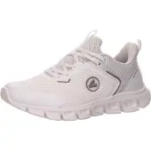 Jako Chaussures de sport pour femmes J-CL, chaussures d'entraînement, modèle à lacets, couleur blanche, style sportif