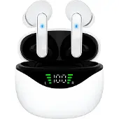INF Écouteurs Bluetooth 5.4 sans fil DP4 Longue Autonomie Blanc