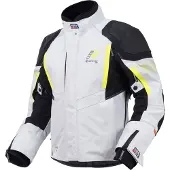 Rukka Veste textile moto Shield-R, gris/jaune, 52