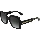 Longchamp Lo790s Woman Sunglasses Noir Black/CAT3 Femme