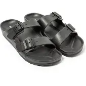 Brasileras Tongs Homme Femme Antidérapantes confortables chaussures de plage/piscine/urbaines noir 38 EU -UBCOA
