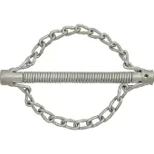 Ks Tools Tête d'éjection de chaîne avec chaîne lisse, 2 chaînes Ø30mm,16mm ( 900.2185 )