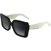 Karl Lagerfeld Lunettes de soleil - - KL6203S - Noir/Blanc - Acétate - Carré
