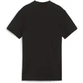 Puma T-shirt fonctionnel 'TeamGoal' noir / blanc