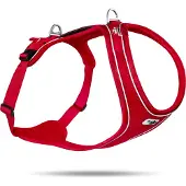 Curli Belka Comfort Harnais, Couleur:Rouge, Taille:M