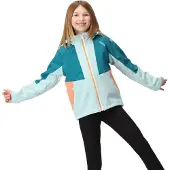 Regatta Veste mi-saison à capuche Haydenbury pour fille, bleue, 104