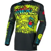 O'Neal Maillot enfant RANCID noir/jaune, taille S
