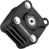 RockBros WD795 black folding bike lock with key